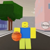 Basketball emote in Jujutsu Shenanigans
