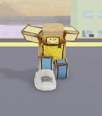 Big Shoe emote in Jujutsu Shenanigans