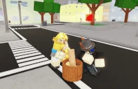 Mochi Maker emote in Jujutsu Shenanigans