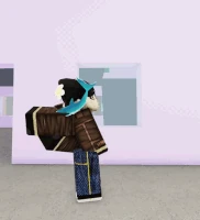 Saiyan Walk emote in Jujutsu Shenanigans