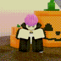 Sppoky Month emote in Jujutsu Shenanigans