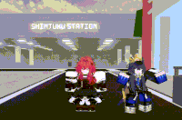WAR GIRL emote in Jujutsu Shenanigans
