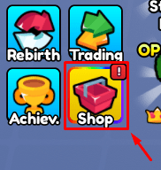 Throwing Simulator shop button