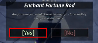 Fisch enchant message