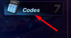 Codes button in OVERKILL