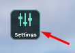 Settings icon in Drive A Tuk Tuk