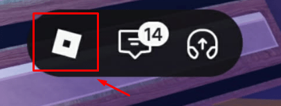 The Roblox icon on mobile