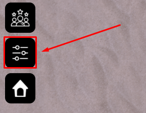 Catchy Pets settings button