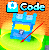 The "Code" chest in Escape Poop For Brainrots