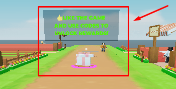 Mart Simulator pink gift area