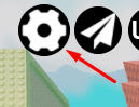 Gear icon in The Eater
