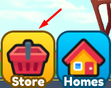 The Store button in Luxury Mansion Tycoon