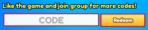 Kayak Racing enter codes box and redeem button