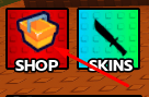 SHOP icon in Murder Tower