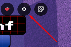 The settings icon in Sans AUs Fighter 2
