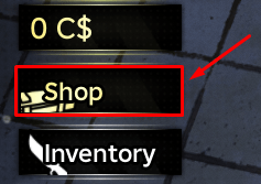 betrayed shop button
