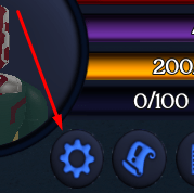 The settings icon in New Journey