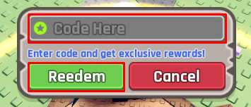 My Frog Pond enter codes box and redeem button