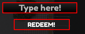Moped Bike Racing enter codes box and redeem button