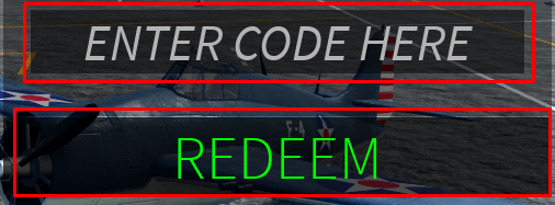 Wings of Glory codes section