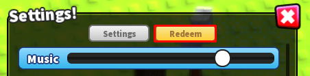 Build An Island redeem button