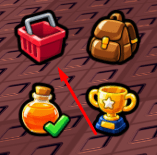 Shop icon in Sticky Hands Evolution