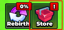 Store button in Pets RNG