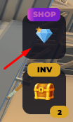 The SHOP icon in Heaven's Defense