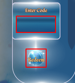 Mermaid Isle enter codes box and redeem button