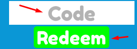 The "Code" box and Redeem button in Legacy TTD