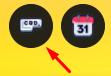 The codes button in Spin for Brainrots