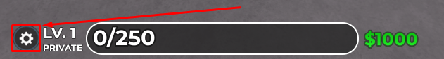 PEACEKEEPERS settings icon