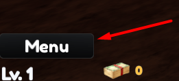 The Menu button in Anime Limitless