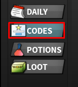Money Simulator Ultimate codes button