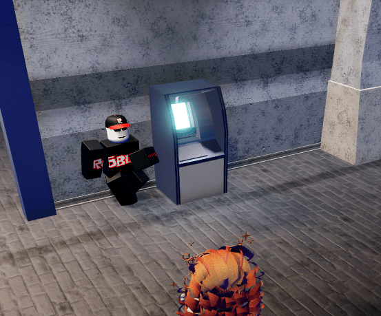The ATM machine in Noob Experiment: Warzone