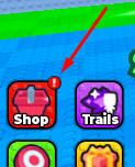 The Shop button in +1 Web Swing Escape