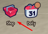 Shop icon in Make Rugs!