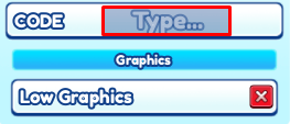 Skybase Tycoon enter codes box