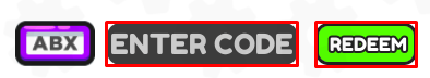 Super Animal Race Simulator enter codes box and redeem button