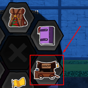 Grand Piece Online shop button