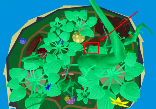 Blox Fruits Green Zone leaf location 1
