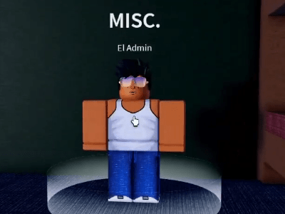 Blox Fruits El Admin NPC example