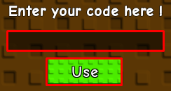 Unbox it enter codes box and use button