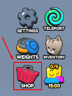 Strongman ULTRA shop button