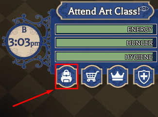 Genovia High backpack icon