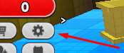 The settings icon in Hammer Game