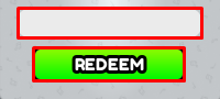Musical Chairs enter codes box and redeem button