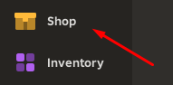 Shop button in RoChess!