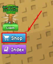 Your Tycoon shop button