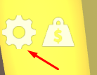 Gear icon in Bee Game - Reworked